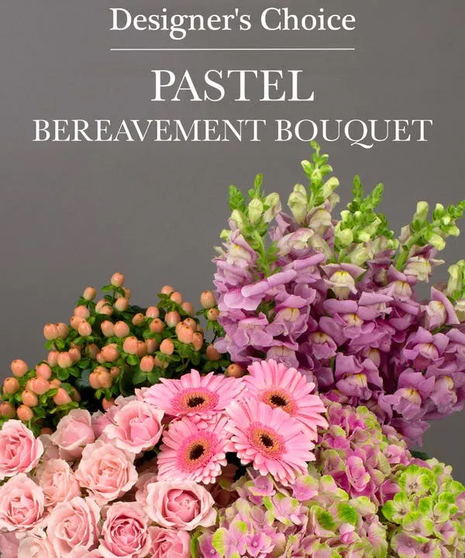 Designer's Choice- Pastel Bereavement Bouquet