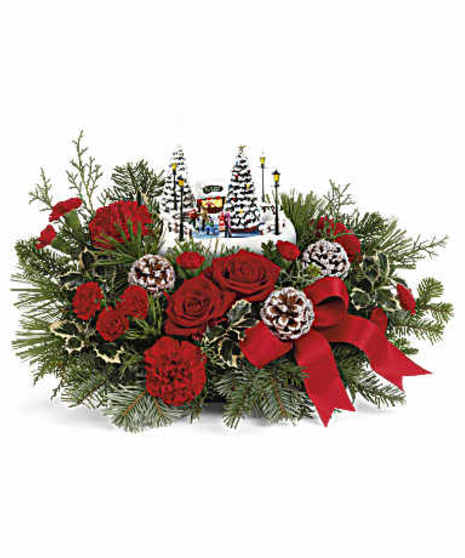 Thomas Kinkade's Oh What Fun Bouquet
