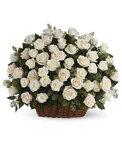 Bountiful Rose Basket