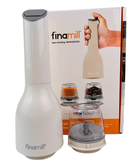 FinaMill - Award Winning Battery Operated Spice Grinder