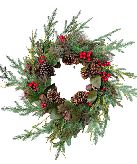 Rustic Artificial Wreath