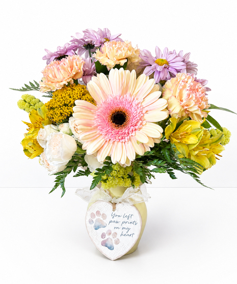 Dog Sympathy - Keepsake Gift & Arrangement