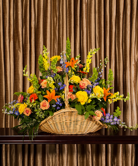 Glowing Tribute Basket