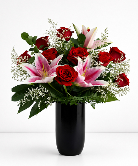 Lilies and Roses