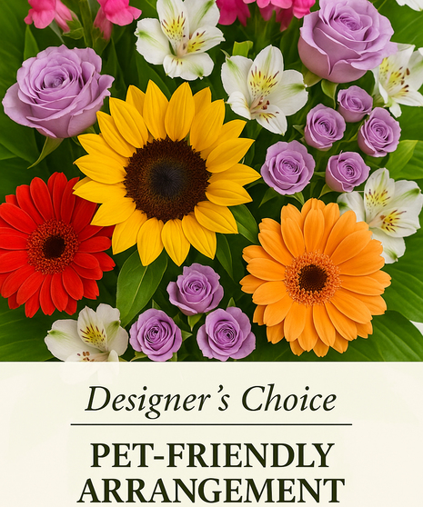 Pet Friendly Arrangement- Designer's Choice