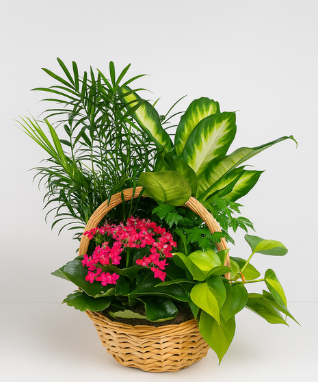 Garden Grove Basket - Dish Garden