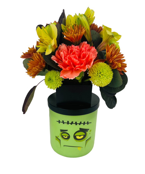 Frankenstein Candle Arrangement