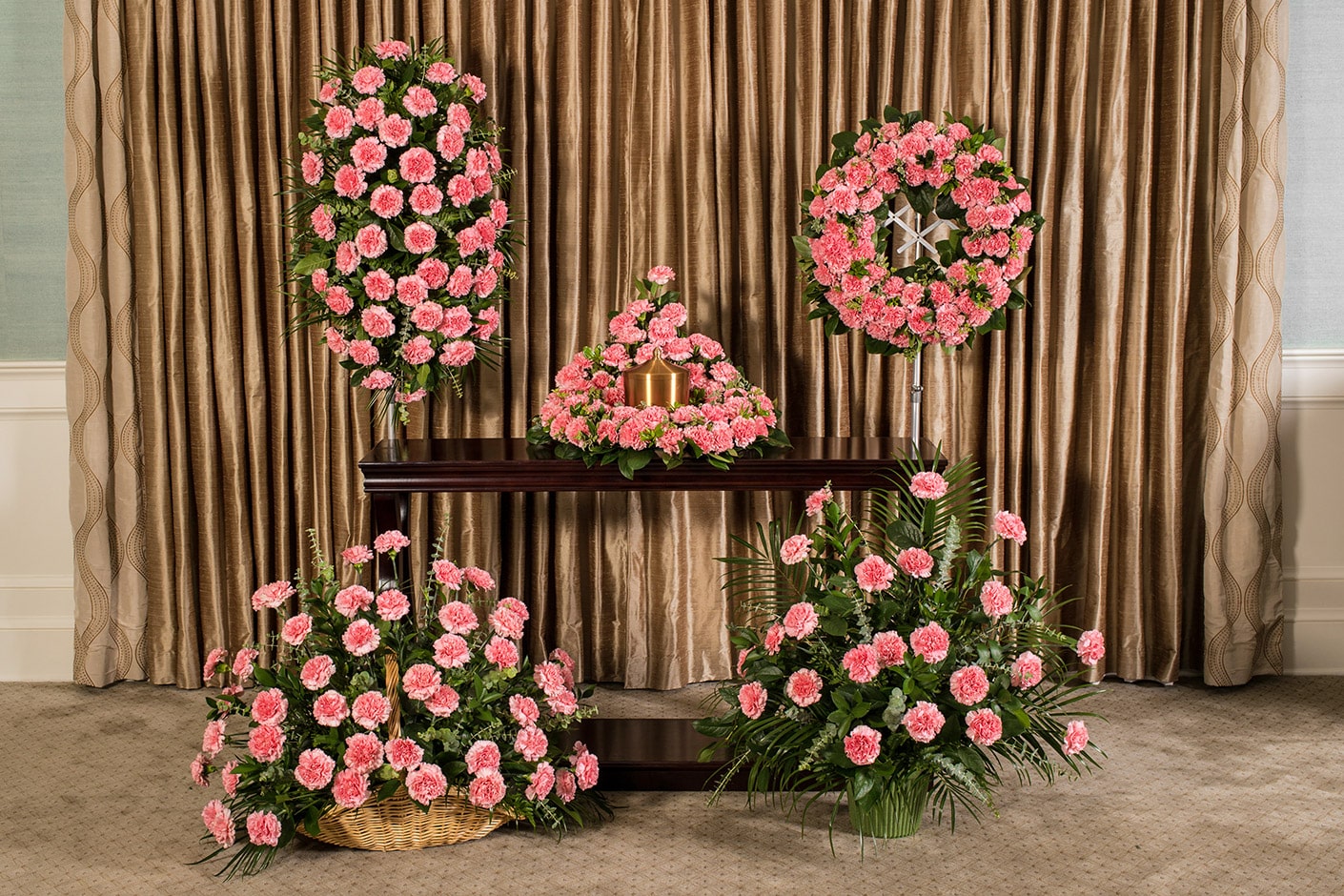 Pink Carnations Memorial